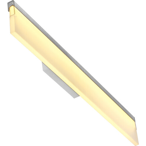 Lange 24 inch Satin Nickel Vanity Light Wall Light