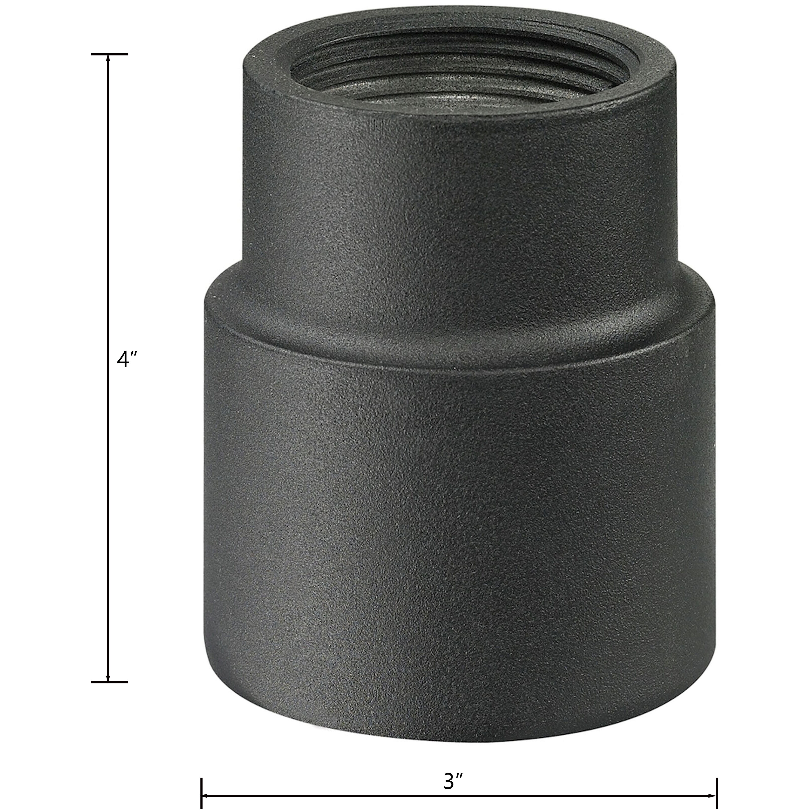 Outdoor Accessories 4 inch Charcoal Outdoor Post Connector
