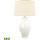 Gallus 27 inch 9.00 watt White Table Lamp Portable Light