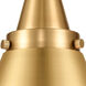 Franklin Restoration Appalachian 1 Light 8 inch Satin Gold Flush Mount Ceiling Light