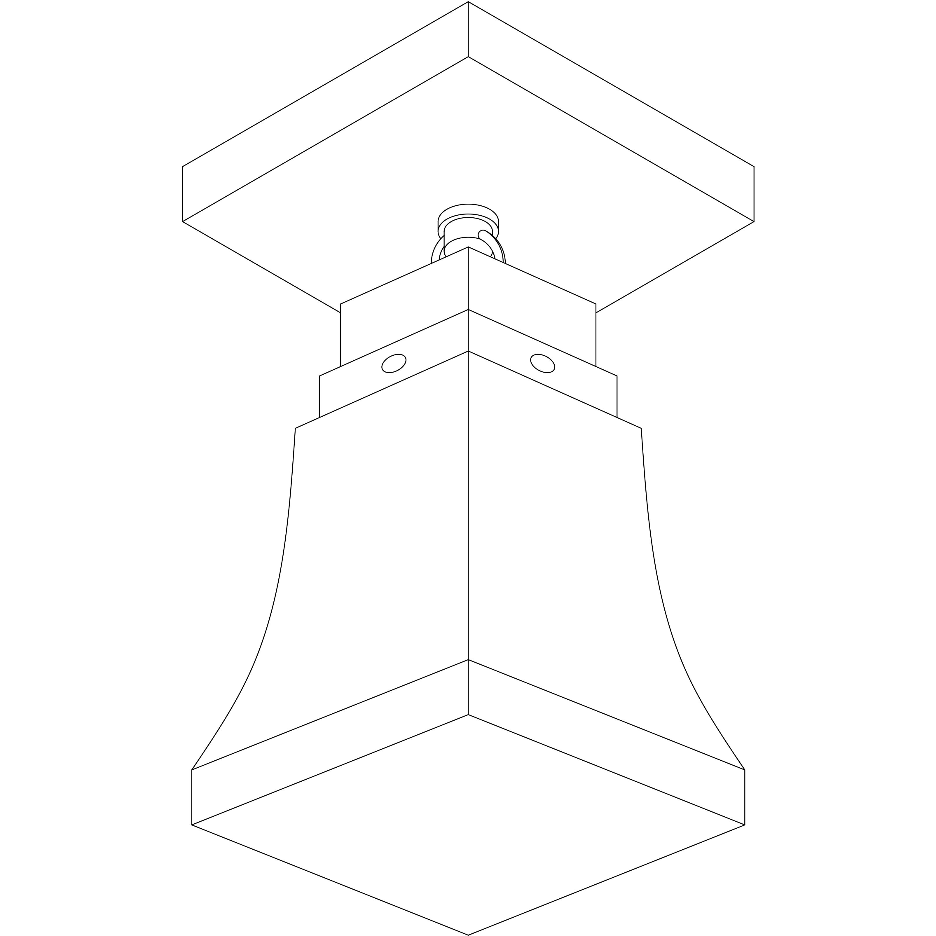 Ruskin 1 Light 5 inch Verdigris Patina Flush Mount Ceiling Light, Glass Sold Separately