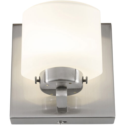 Clean LED 5 inch Satin Nickel Vanity Light Wall Light