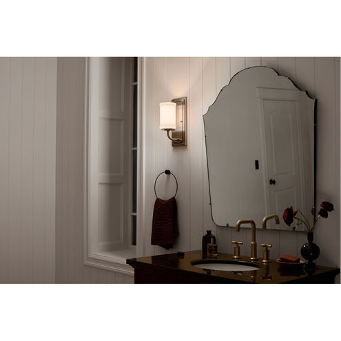 Homestead Vetivene 1 Light 6 inch Classic Pewter Wall Sconce Wall Light, Vetivene