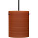 Tamburo 8 LED Black Stem Pendant Ceiling Light