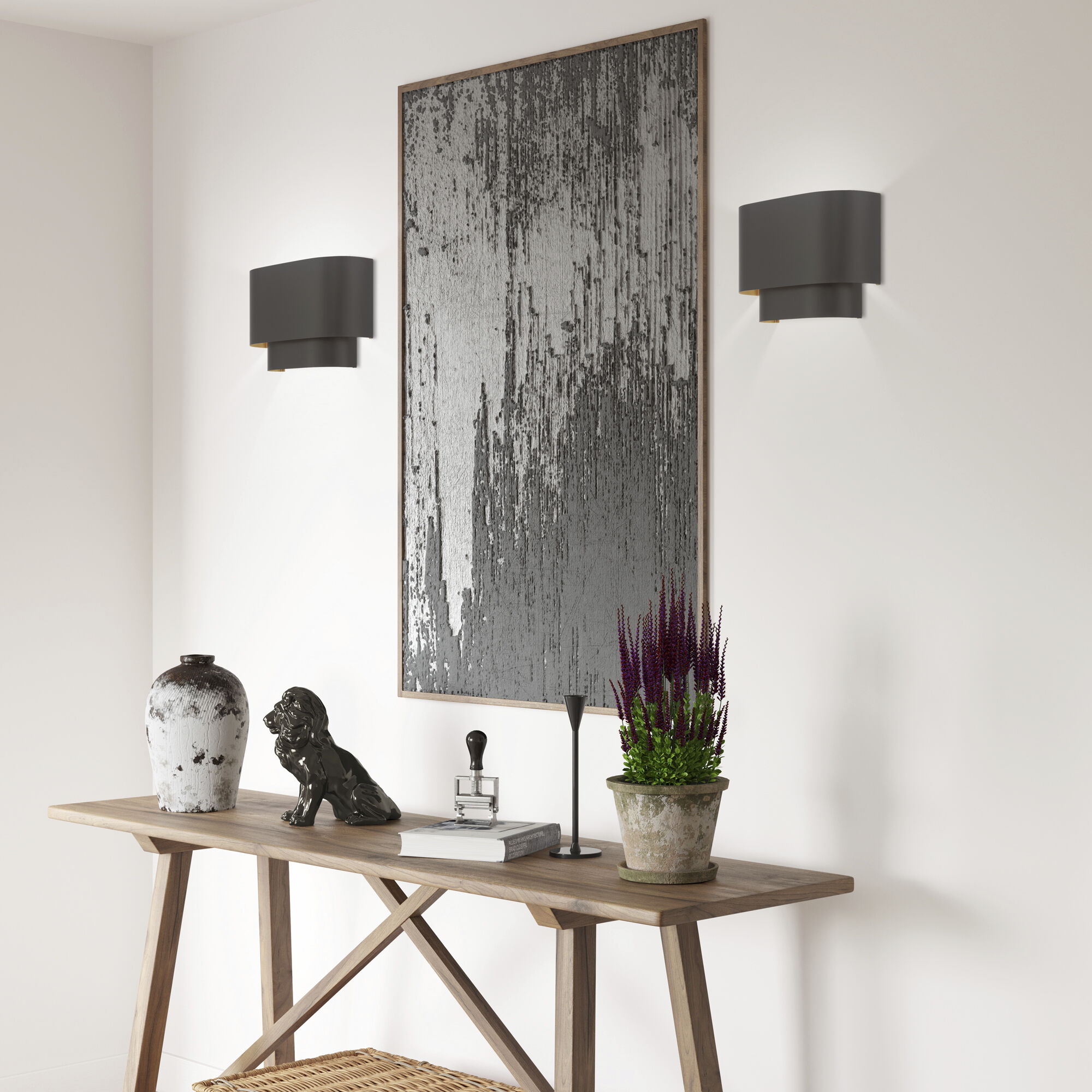 Springview 1 Light 11 inch English Bronze ADA Wall Sconce Wall Light