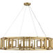 Radcliffe 8 Light 45 inch Burnished Brass Chandelier Ceiling Light