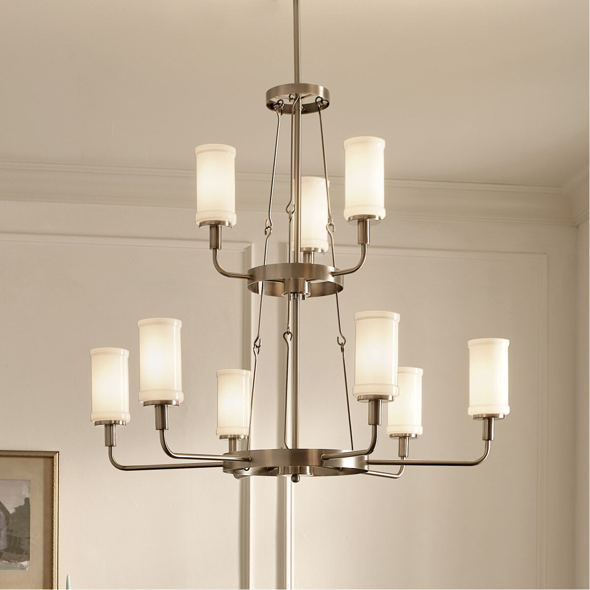 Homestead Vetivene 9 Light 40 inch Classic Pewter Chandelier Ceiling Light, Vetivene