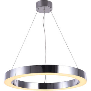 Canada LED 26 inch Chrome Pendant Ceiling Light