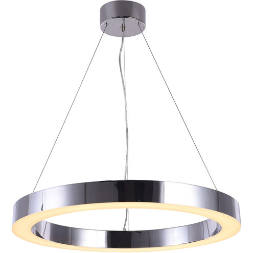 Canada LED 26 inch Chrome Pendant Ceiling Light