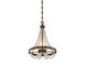 Mallory 2 Light 12 inch Fossil Stone Pendant Ceiling Light