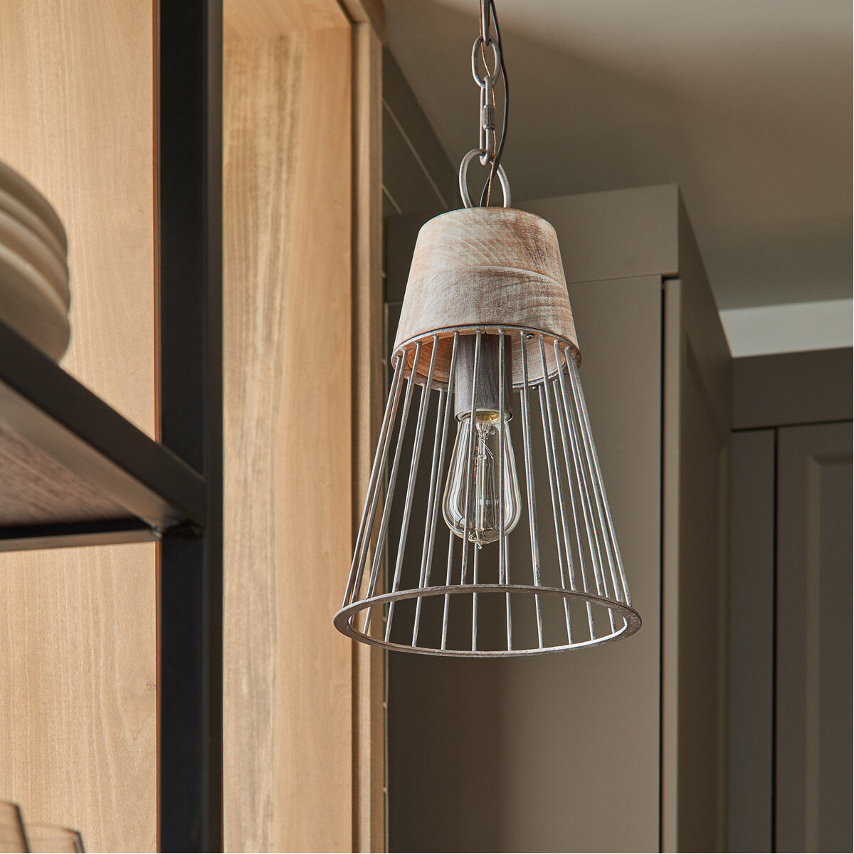 Russell 1 Light 9 inch Urban Wash Pendant Ceiling Light