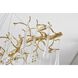 CC Series 14 Light 17.72 inch Brass Chandelier Ceiling Light