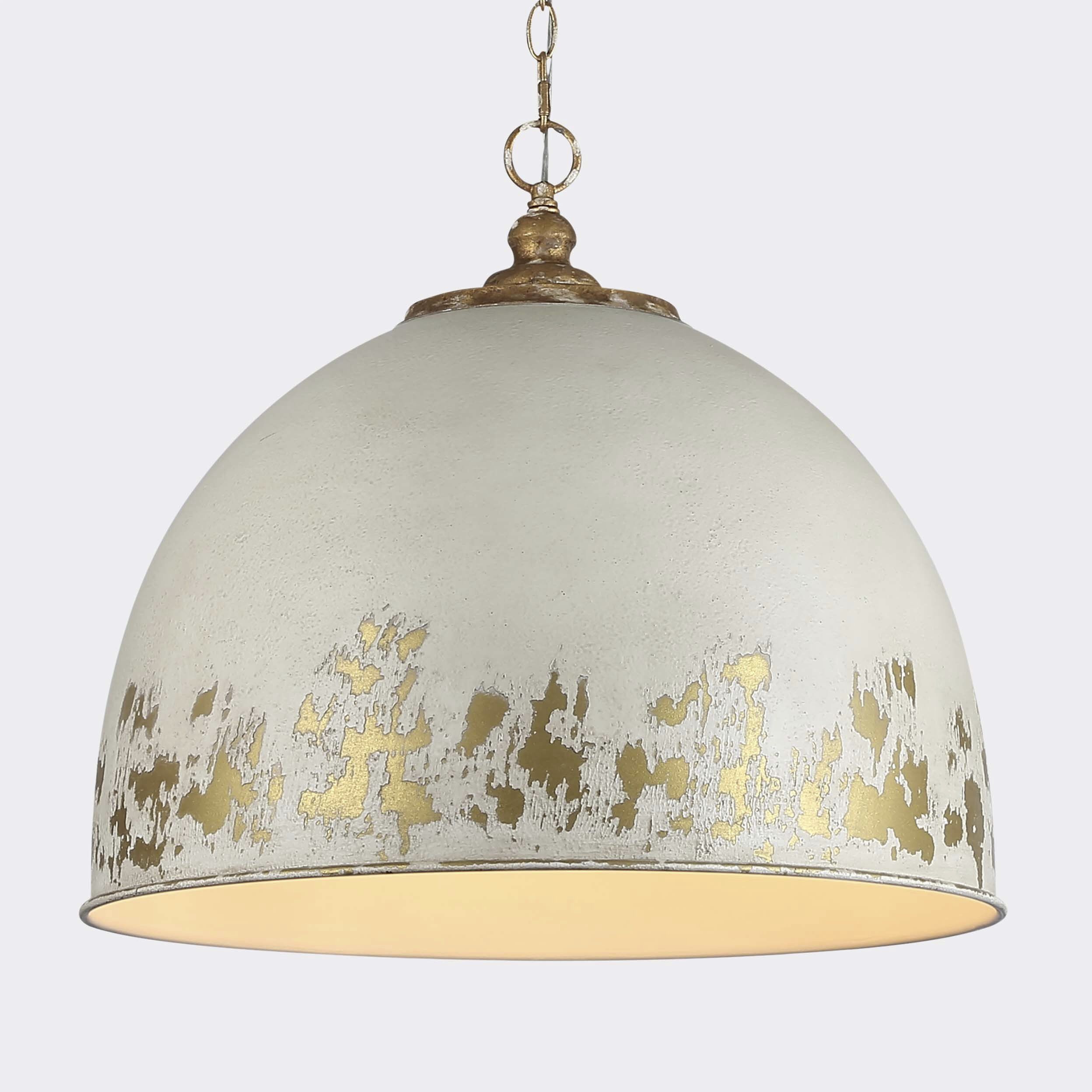 Alison Pendant Ceiling Light in Weathered Black Iron