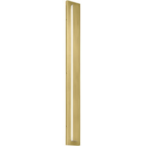 Sean Lavin Aspen LED 48 inch Natural Brass Outdoor Wall Sconce