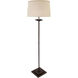 Farmhouse 61 inch 100 watt Chestnut Bronze Floor Lamp Portable Light