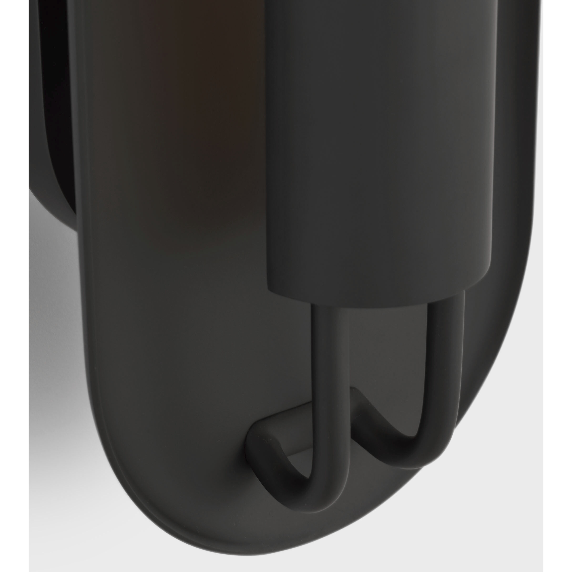 Kelly Wearstler Teline LED 6 inch Matte Black Oval Sconce Wall Light