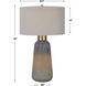 Western Sky 29 inch 150.00 watt Blue-Green with Indigo and Golden Rust Table Lamp Portable Light