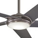 Raptor 60 inch Gun Metal Ceiling Fan