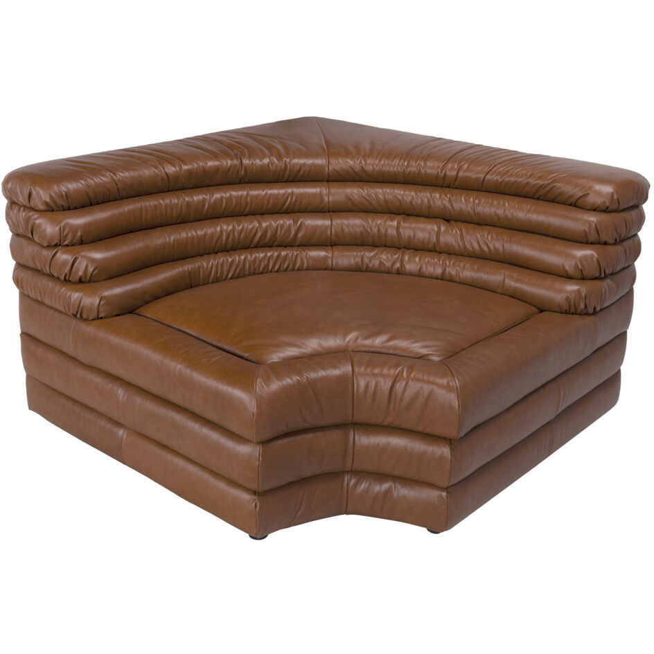 Bandera Roche Tan Modular Sofa, Corner