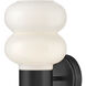 Nadia Sconce Wall Light in Black