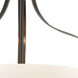 Market Square 3 Light 18 inch Oil Rubbed Bronze Pendant Ceiling Light