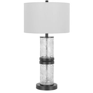 Carrington 31 inch 100.00 watt Charcoal Grey Table Lamp Portable Light