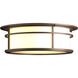 Province 2 Light 14.5 inch Coastal Bronze Outdoor Flush Mount