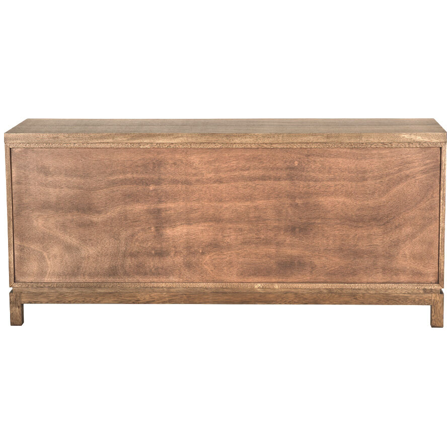 Musashi Dark Walnut Dresser, 6 Drawer