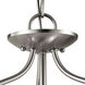 Conway 2 Light 15 inch Brushed Nickel Semi Flush Mount Ceiling Light