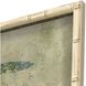 Water Lily Green and Beige and White Framed Art