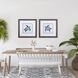Waterside Collection Blue Framed Art