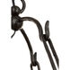 Chapman & Myers Lorford LED 27.75 inch Aged Iron Chandelier Ceiling Light, Medium