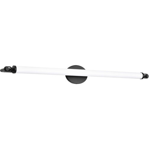 Edgeworth LED 39.63 inch Matte Black Vanity Light Wall Light