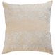 Delaney 24 X 5.5 inch Cream with White Accent Pillow