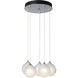Fritz 5 Light 15.4 inch Sterling Pendant Ceiling Light