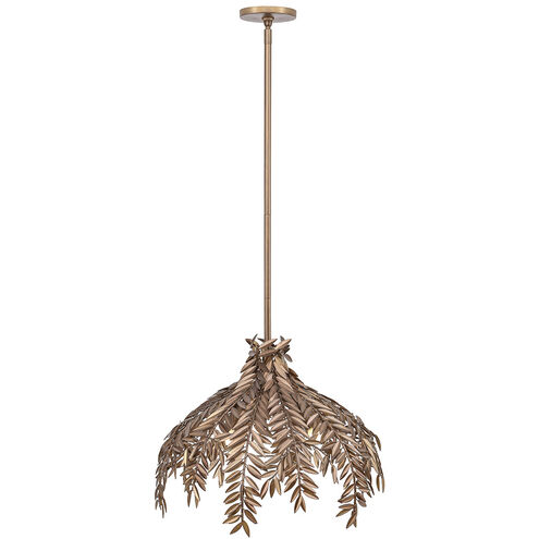 Jalore 3 Light 22 inch Bronze Chandelier Ceiling Light