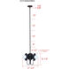 Mierka 3 Light 17.5 inch Black Chandelier Ceiling Light