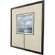 Sanctuary Bay Blue and Green Framed Art