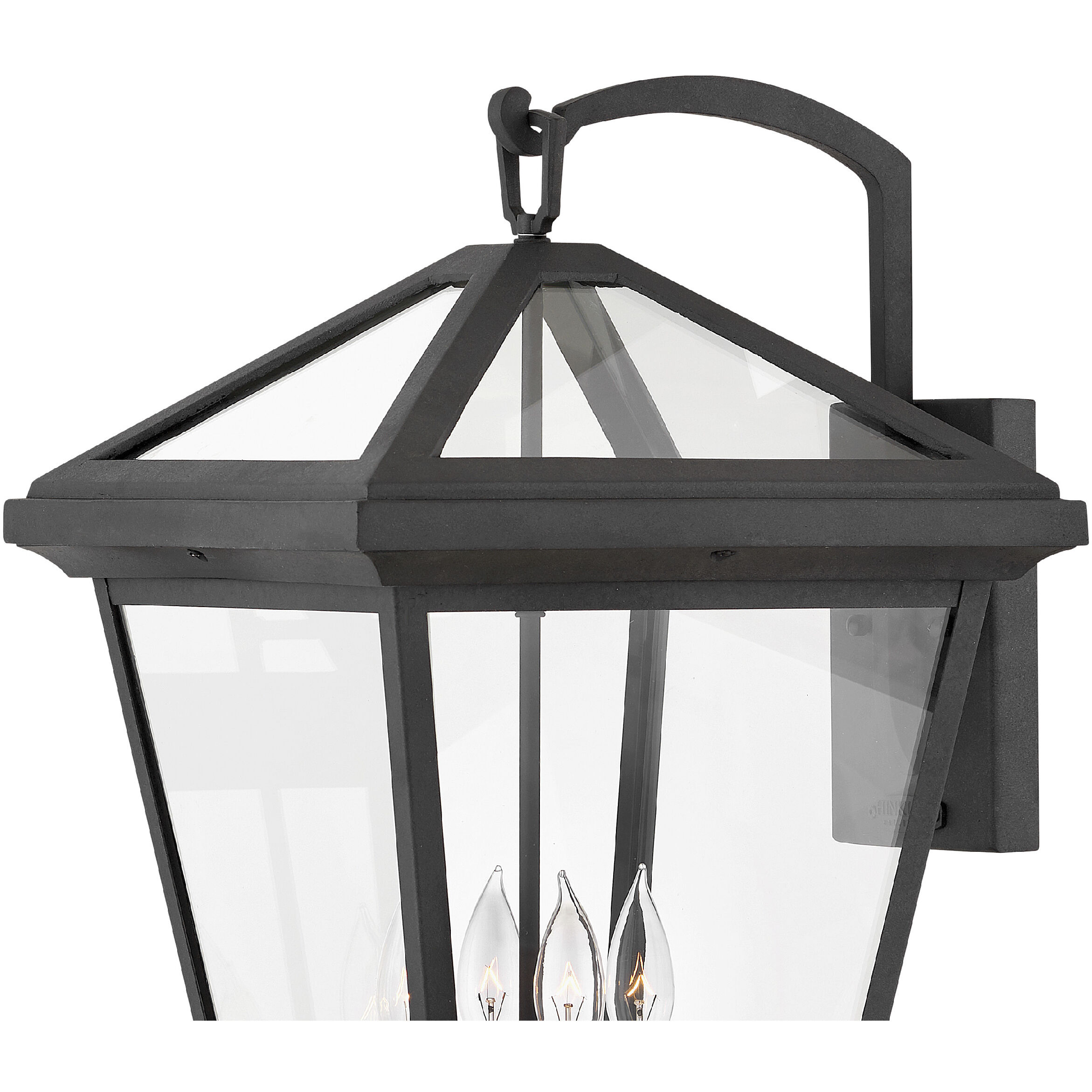 Estate Series Alford Place LED 24 inch Museum Black Outdoor Wall Mount Lantern, Large