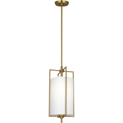 C&M by Chapman & Myers Perno 1 Light 9.5 inch Burnished Brass Pendant Ceiling Light