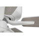 Pro Plus 114 52 inch White with White/Washed Oak Blades Contractor Ceiling Fan