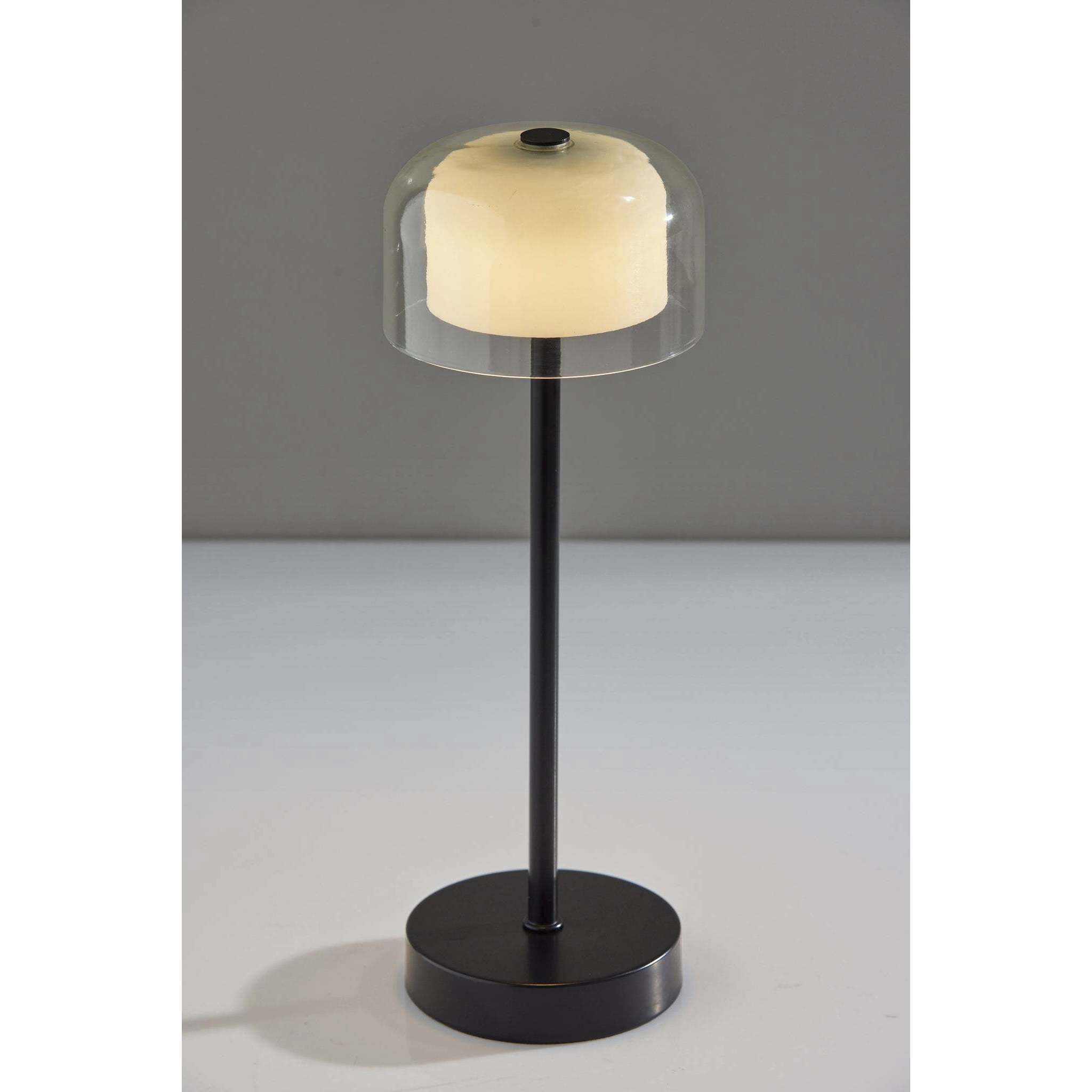 Benji 13.63 inch 1.50 watt Black LED Cordless Table Lamp Portable Light