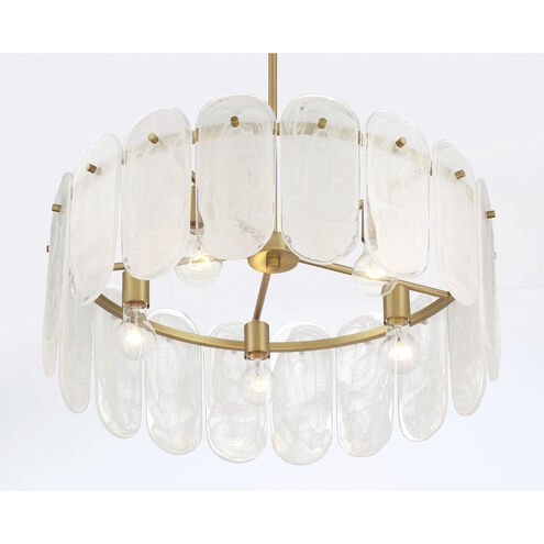Oldmill 5 Light 25 inch Legacy Brass Pendant Ceiling Light