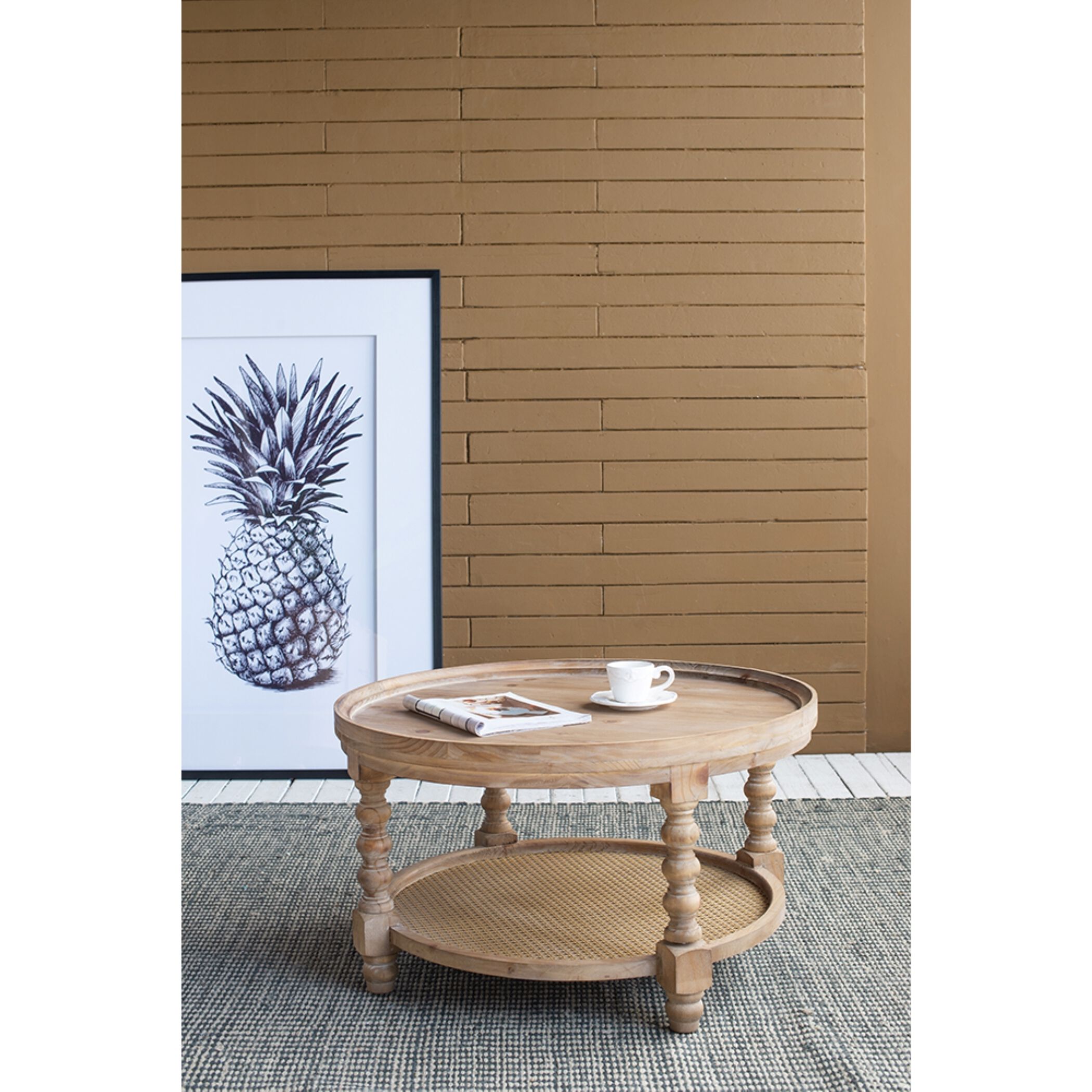 Hilton Head 29.7 inch Brown Coffee Table