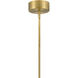 Stem Lacquered Brass Accessory