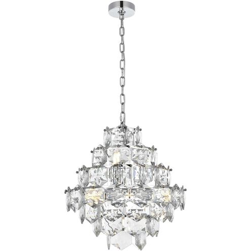 Adaline 11 Light 20 inch Chrome Chandelier Ceiling Light