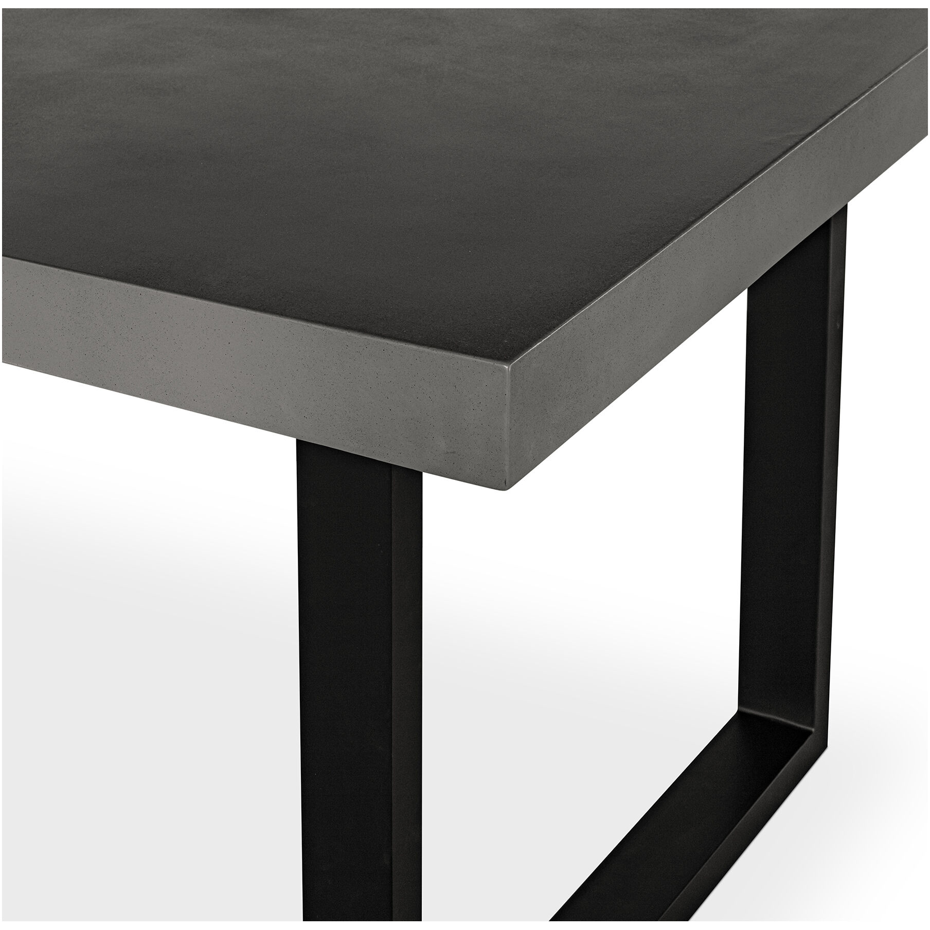 Jedrik 63 X 35.5 inch Grey Outdoor Dining Table, Small