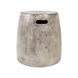 Easton 18 inch Polished Concrete Accent Stool