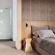 Haim LED 1.5 inch Textured Black ADA Wall Sconce Wall Light