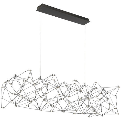 Leonardell LED 21.75 inch Black Chandelier Ceiling Light